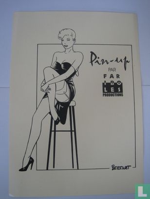 Pin-Up (Dottie sitting on a stool) - Image 3