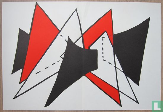 Alexander Calder - Compositie , Litho, 1963