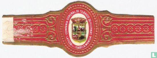 Compania General de Tabacos de Filipinas La Flor de la Isabela Manila - Image 1