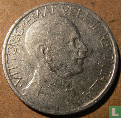 Italy 2 lire 1925 - Image 2