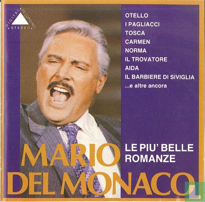 Mario Del Monaco Le Piu'Belle Romanze - Afbeelding 1