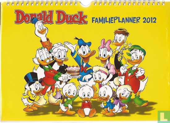 Donald Duck Familieplanner 2012 - Afbeelding 1