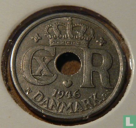Danemark 10 øre 1946 - Image 1