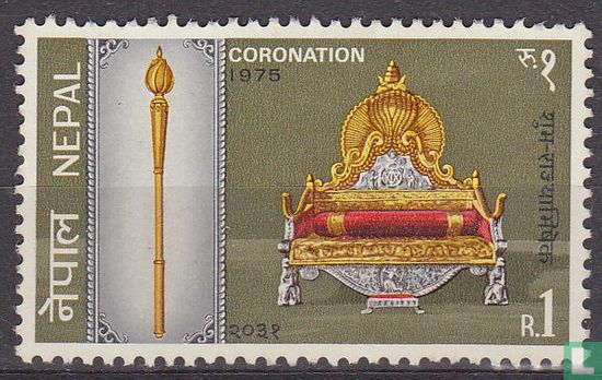 Kroning koning Birendra