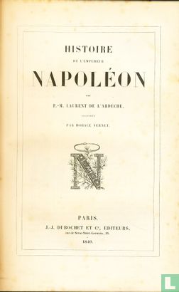 Histoire de l'empereur Napoléon - Image 1