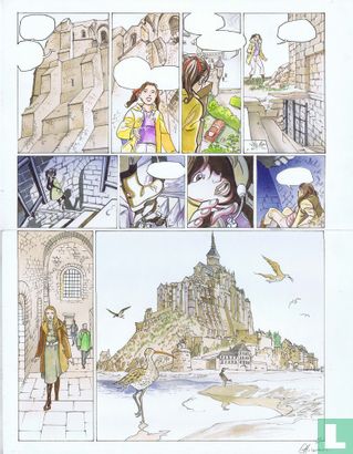 Christophe Carmona - originele pagina in kleur - Aline deel 3 - Afbeelding 1