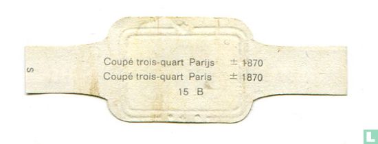 Coupé trois-quart  [Paris]  ± 1870 - Bild 2