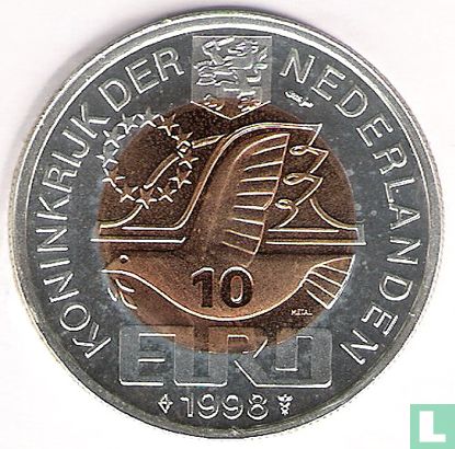 Nederland 10 euro 1998 "Maarten Harpertz Tromp"  - Image 1
