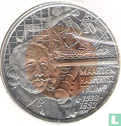 Nederland 10 euro 1998 "Maarten Harpertz Tromp"  - Bild 2