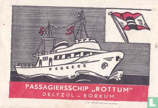 Passagiersschip "Rottum"  - Afbeelding 1