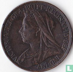 Verenigd Koninkrijk 1 farthing 1899 - Afbeelding 2