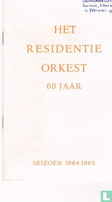 Concert Residentie-Orkest