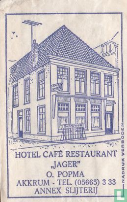 Hotel Café Restaurant "Jager" - Afbeelding 1