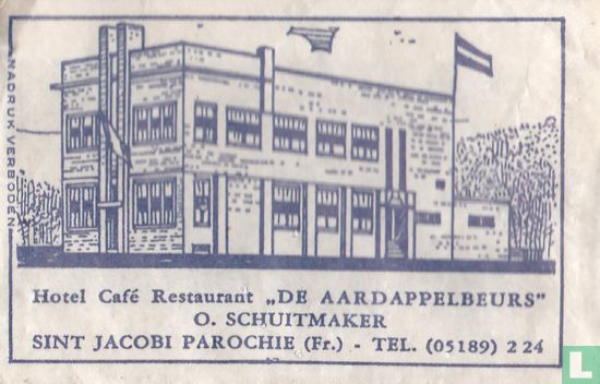 Hotel Café Restaurant "De Aardappelbeurs"  - Afbeelding 1