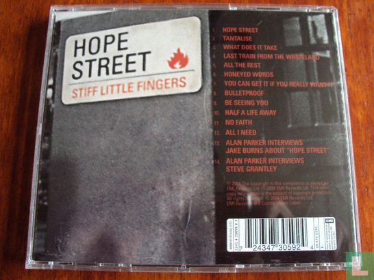 Stiff Little Fingers Hope street - Image 2