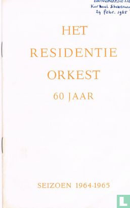 Concert Residentie-Orkest