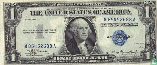 Dollar des États-Unis 1 1935 J - Image 1