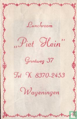 Lunchroom "Piet Hein" - Bild 1