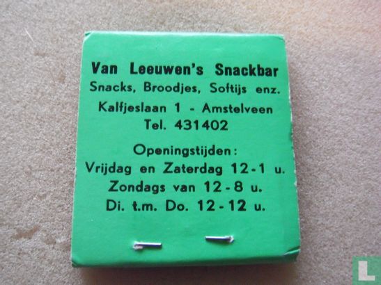van Leeuwen's Snackbar Kalfjeslaan - Image 2