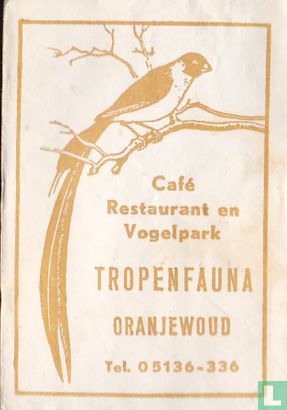 Café Restaurant en Vogelpark Tropenfauna  - Afbeelding 1