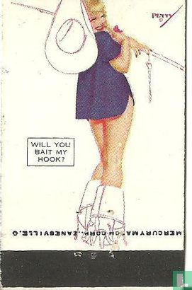 Pin up 50 ies will you bait my hook ? - Bild 2