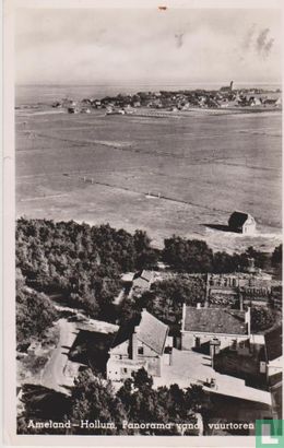 Ameland - Hollum, Panorama vanaf vuurtoren - Afbeelding 1