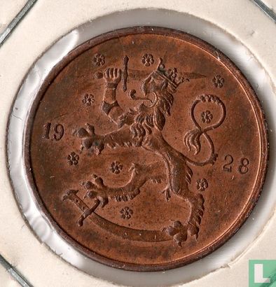 Finlande 5 penniä 1928 - Image 1