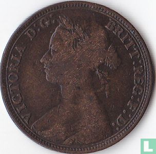 Verenigd Koninkrijk ½ penny 1881 (zonder muntteken) - Afbeelding 2