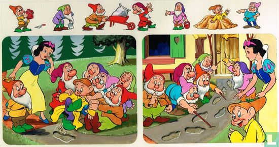 Walt Disney - Snowwhite and the 7 Dwarfs - origineel - [jaren 70]
