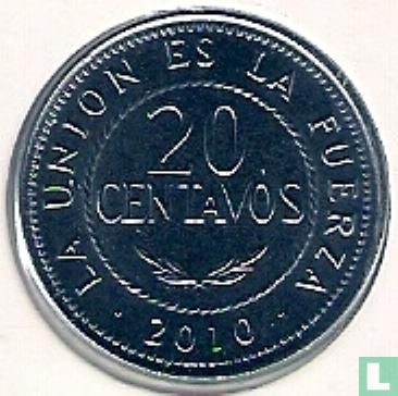 Bolivia 20 centavos 2010 - Afbeelding 1