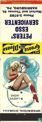 Pin up 50 ies snow daddy - Afbeelding 1
