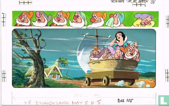 Walt Disney - Snowwhite and the 7 Dwarfs - origineel - Picnic Hamper