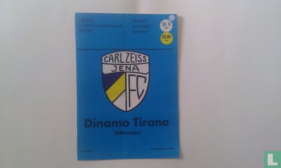 Carl Zeiss Jena - Dinamo Tirana