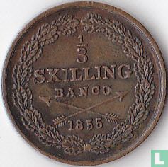 Sweden 1/3 skilling banco 1855 - Image 1