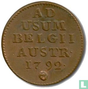 Austrian Netherlands 1 liard 1792 - Image 1