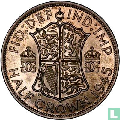 Vereinigtes Königreich ½ Crown 1945 - Bild 1