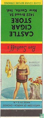 Pin up 40 ies barrelly covered - Afbeelding 1