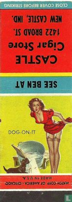 Pin up 40 ies dog-on-it - Image 1