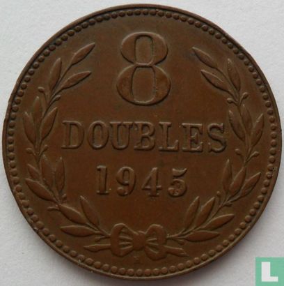 Guernsey 8 doubles 1945 - Image 1