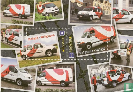 Europa - Véhicules postaux 