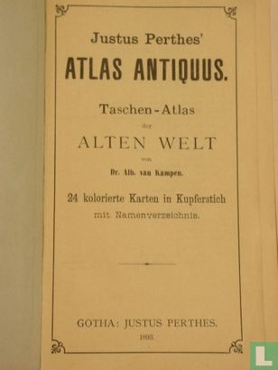 Justus Perthes' Atlas antiquus   - Image 3