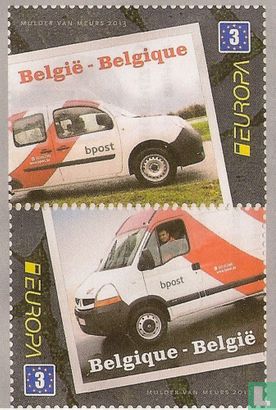 Europe - Véhicules postaux 
