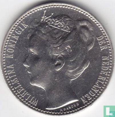 Niederlande 1 Gulden 1901 - Bild 2
