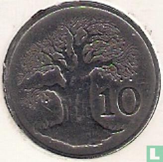 Zimbabwe 10 cents 1987 - Image 2