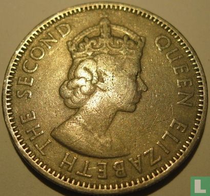 Territoires des Caraïbes britanniques 25 cents 1959 - Image 2