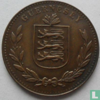 Guernsey 8 doubles 1920 - Afbeelding 2