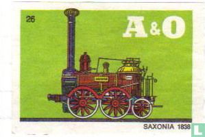 Lokomotief: Saxonia 1838