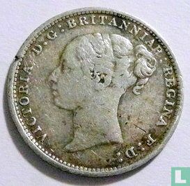Verenigd Koninkrijk 3 pence 1885 - Afbeelding 2