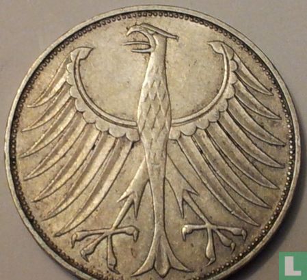 Germany 5 mark 1971 (D) - Image 2