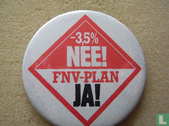-3,5% Nee! FNV-plan Ja!